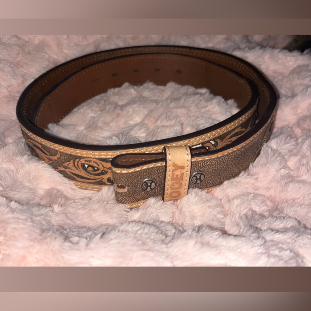 HOOEY western belt length 38 women